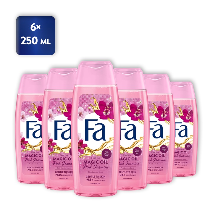 Fa Pink Jasmine Tusfürdő, 6x250 ml