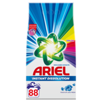 Detergent de rufe pudra Ariel Touch of Lenor Color 6 kg, 80 spalari