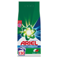 Detergent de rufe pudra Ariel Whites+Colors, 9.75kg, 130 spalari