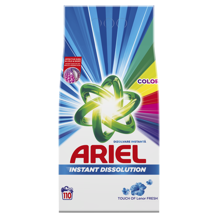 Ariel Touch of Lenor Fresh Color mosószer, 110 mosás, 8.25kg