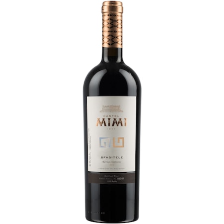 Vin Rosu Castel Mimi Sfaditele, Feteasca Neagra & Rara Neagra, Sec, 0.75l