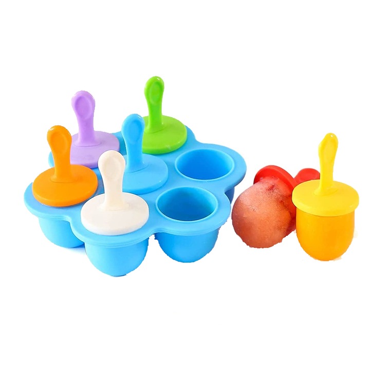 Forma pentru inghetate, Silicon, Albastru