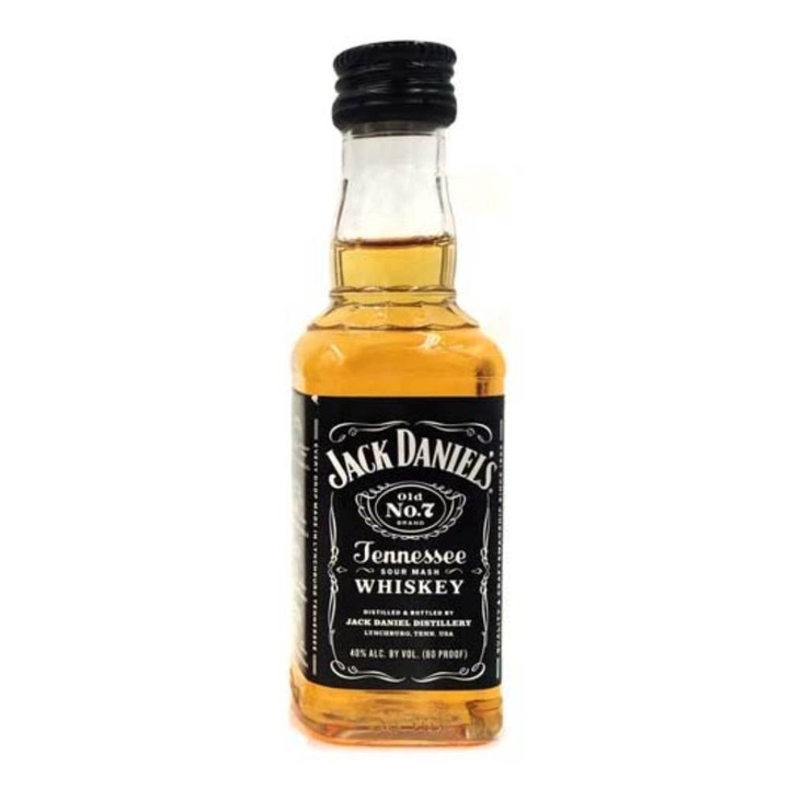 Whiskey Jack Daniel's Black Label, 40% Alcool, 50 ml