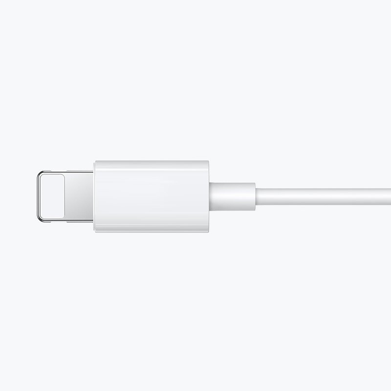 Casti audio Joyroom, compatibil Apple, microfon incorporat, lungime cablu 1.2m, alb