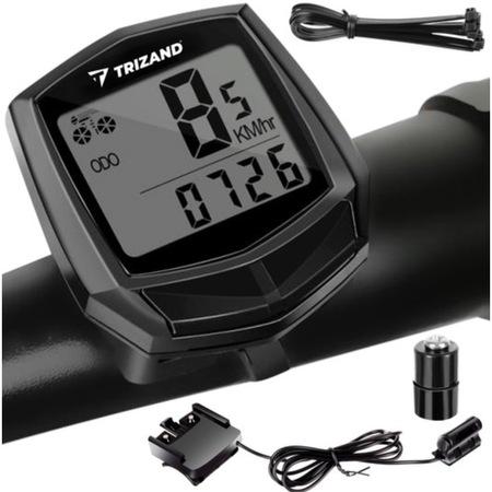 Computer pentru bicicleta, 13 functii, Trizand