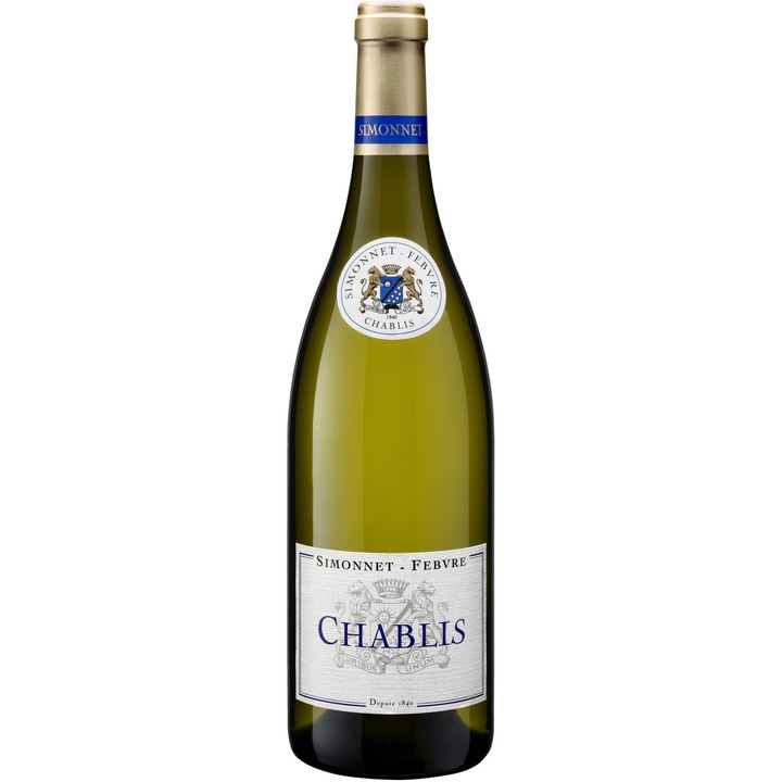 Vin Alb Simonnet Febvre, Chablis, Sec, 0.75l