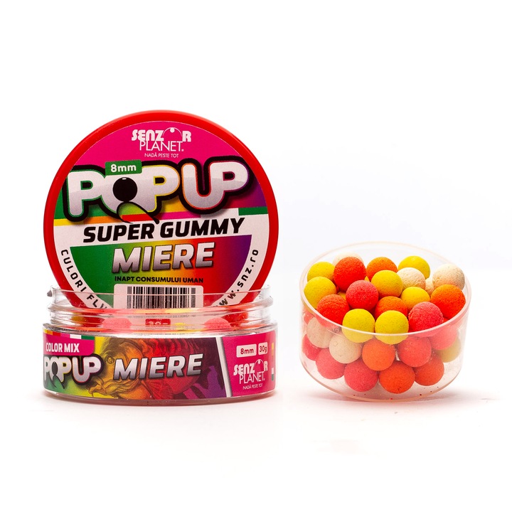 Pop-up, Senzor Planet, Miere, 8 mm, 30 g