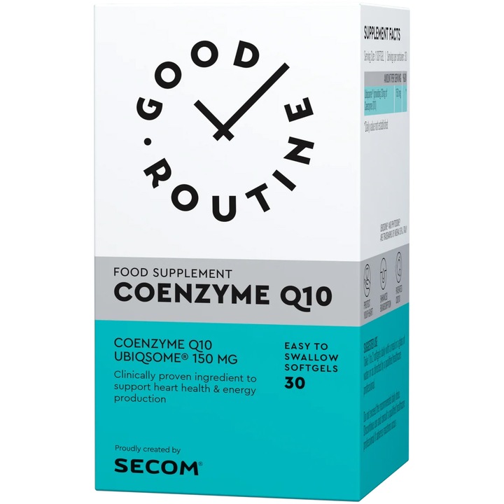 Coenzyme Q10 Good Routine, Secom, 30 capsule moi