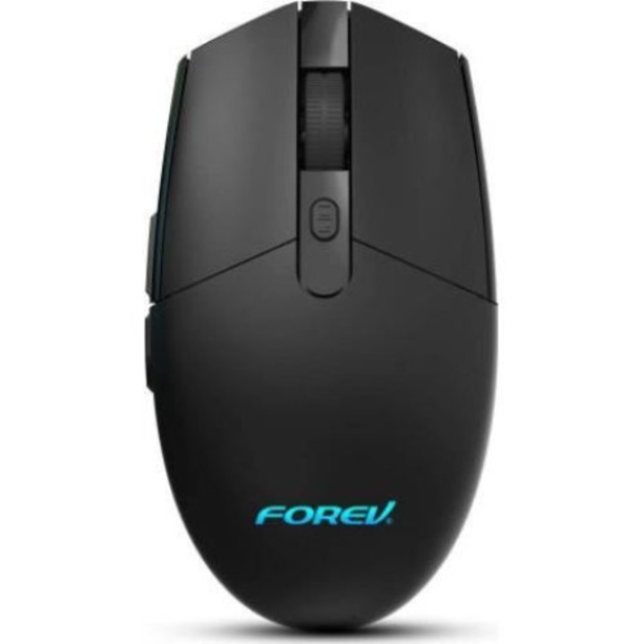 Egér Forev FV-G304 29790, 1600 DPI, 6 gomb, fekete