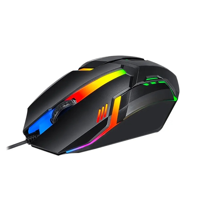 Mouse Vakoss TM-5133K, 1000 DPI, 3 butoane, Negru
