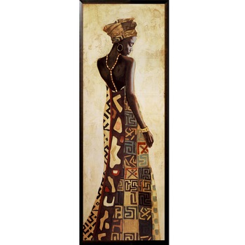 Tablou inramat pe suport de lemn  Tablou inramat pe suport de lemn