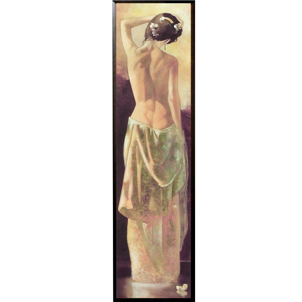 Tablou inramat pe suport de lemn 