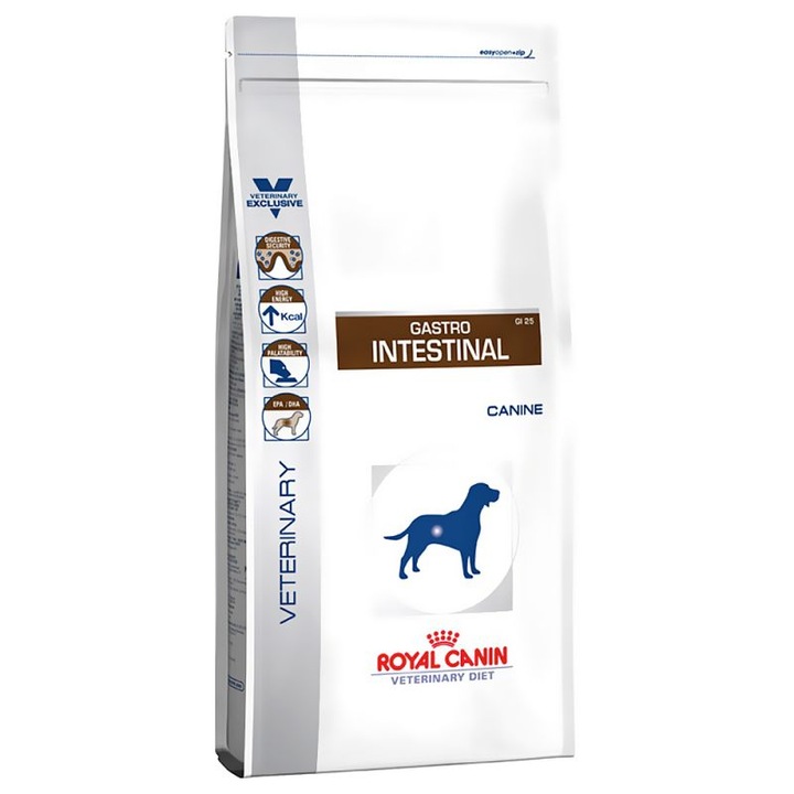 Hrana dietetica pentru caini Royal Canin VD, Gastro Intestinal, 7.5Kg