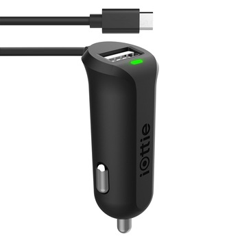 Incarcator auto iOttie RapidVOLT Mini Micro USB Cable + USB Incarcator auto iOttie RapidVOLT Mini Micro USB Cable + USB