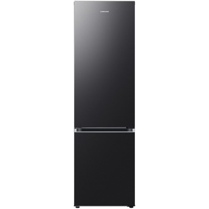 Combina frigorifica Samsung RB38C600CB1/EF, 390 l, Clasa C, Total No Frost, All Around Cooling, Compresor Digital Inverter, WiFi, AI Energy, Smart Control, H 203 cm, Dark Inox