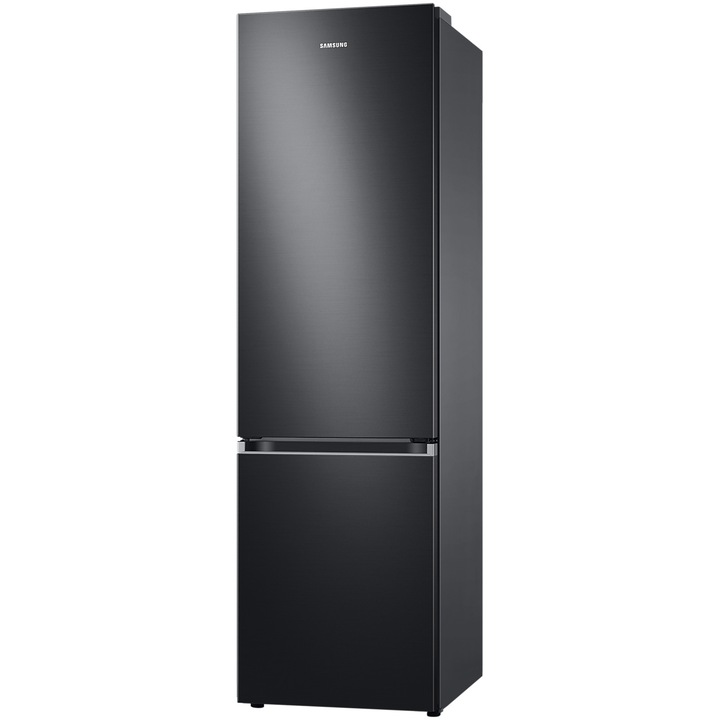 Combina frigorifica Samsung RB38C600CB1/EF, 390 l, Clasa C, Total No Frost, All Around Cooling, Compresor Digital Inverter, WiFi, AI Energy, Smart Control, H 203 cm, Dark Inox
