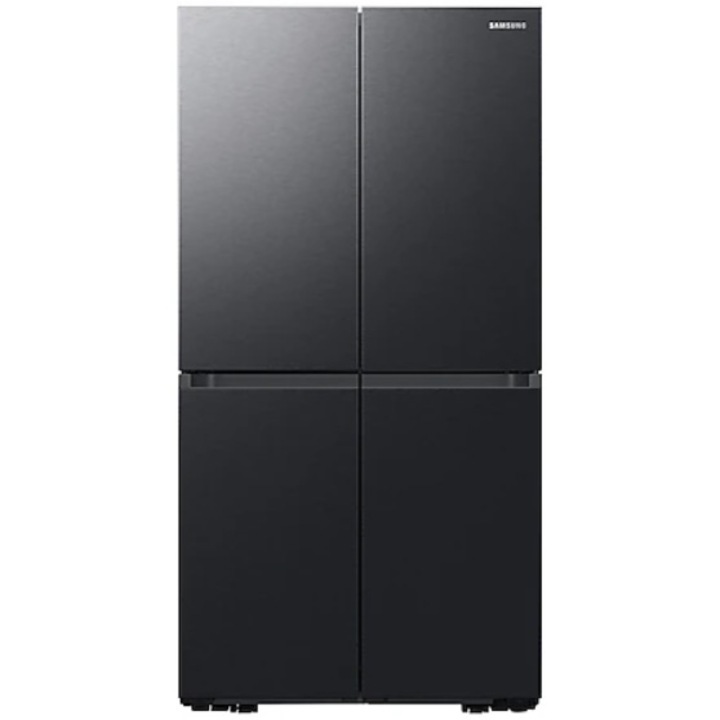 Side by side Samsung RF59C701EB1/EO, 647 l, No Frost, All-Around Cooling, WiFi, AI Energy, Precise Cooling, Auto Ice Maker, Clasa E, Smart Control, H 178 cm, Dark Inox