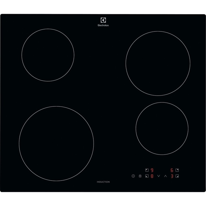 Plita vitroceramica Samus PSVE-32BG3, Latime 30 cm, 2 arzatoare,3000 W, Panou Touch Control, Setari putere in 9 trepte, Timer