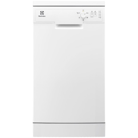 Masina de spalat vase Electrolux ESA12110SW, 9 seturi, 5 programe, Motor inverter, Display LED, AirDry, Clasa F, Alb