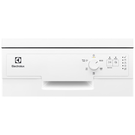 Masina de spalat vase Electrolux ESA12110SW, 9 seturi, 5 programe, Motor inverter, Display LED, AirDry, Clasa F, Alb