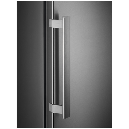 Frigider cu o usa Electrolux LRT6ME38U2, 390 l, Control electronic, Multiflow, Iluminare LED, Ventilator interior, Clasa E, h 186 cm, Inox antiamprenta