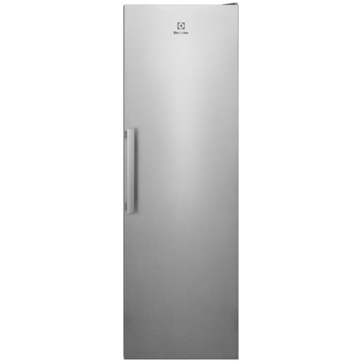 Хладилник с една врата Electrolux LRT6ME38U2, 390 л, Електронно управление, Multiflow, LED осветление, Вътрешен вентилатор, Клас Е, h 186 см, Неръждаема стомана против пръстови отпечатъци