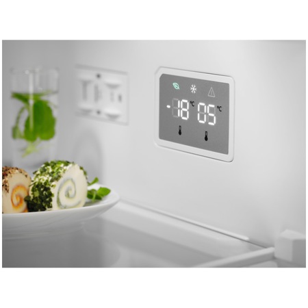 Combina frigorifica Electrolux LNT6MC36U1, 366 l, No Frost, Control electronic, Multi Flow, Iluminare LED, Clasa C, H 201 cm, Inox antiamprenta