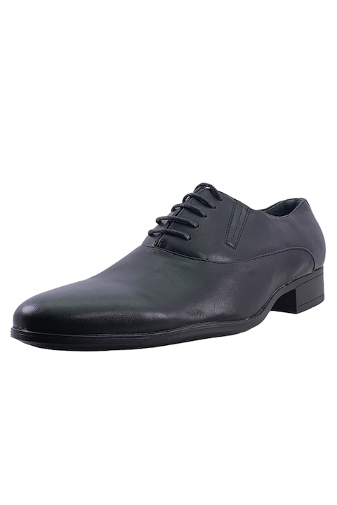 Мъжки обувки Tutto Per Tutto T1501 16772957 15-758, С връзки, С ластици, Еко кожа, Черен, 42 EU