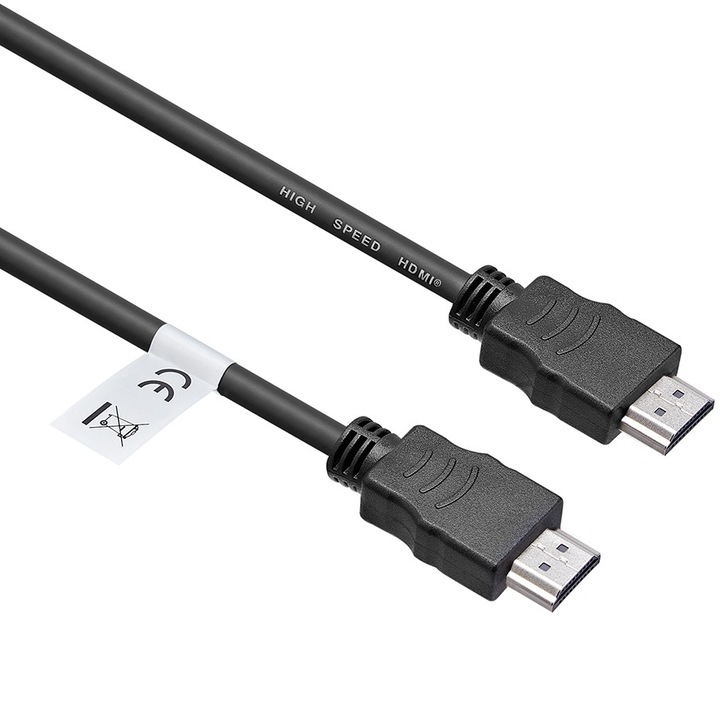 Neomounts HDMI3MM HDMI kábel 1 M HDMI A-típus (Standard) Fekete (HDMI3MM)