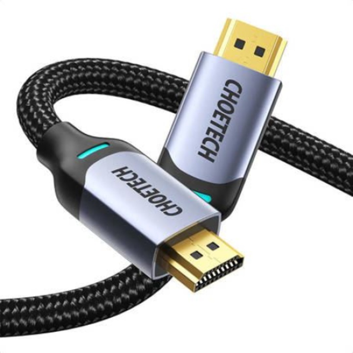 Cablu HDMI - HDMI Choetech XHH-01, 2m, 8K@60Hz, 4K@144Hz, 2K@165Hz