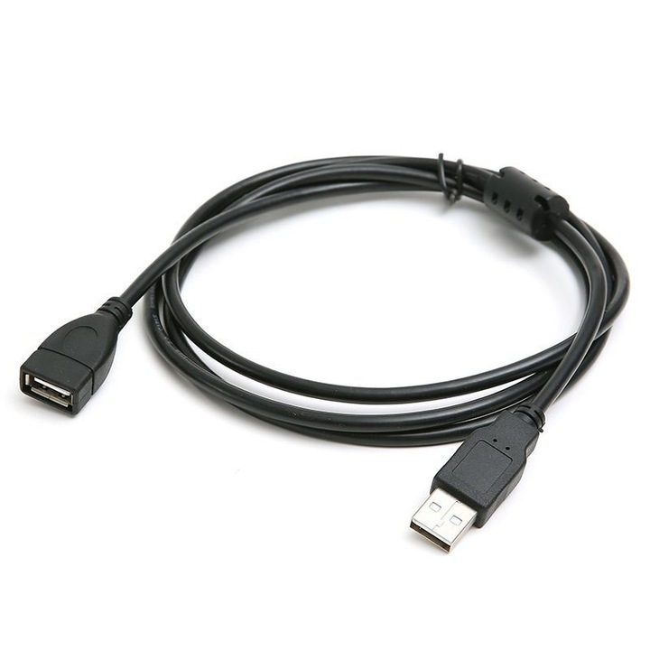 Cablu de date, Sonoff, Tip USB, 1.5m, Negru