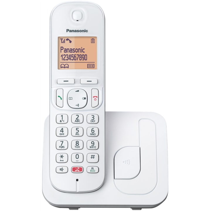 Panasonic KX-TGC250SPW Vezeték nélküli telefon, fehér