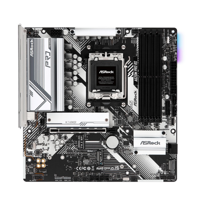 Дънна платка ASROCK A620M Pro RS, Socket AM5, mATX