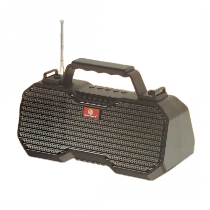 Boxa Portabila, T&G, Bass Puternic, Iluminare LED Colorata, Portabil, 72.6x72.9x178.7mm, Verde