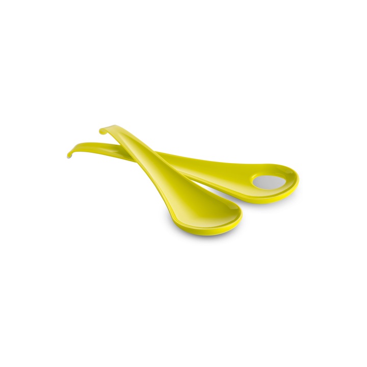 Set 2 tacamuri pentru servire 27x7x2,5 cm SanaLiving verde