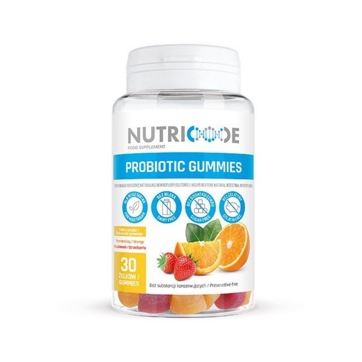 Supliment alimentar, FM Nutricode Probiotic gummies 30 de jeleuri