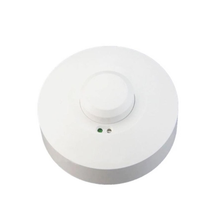 Senzor miscare 360 cu microunde, timp declansare reglabil, 3-10m