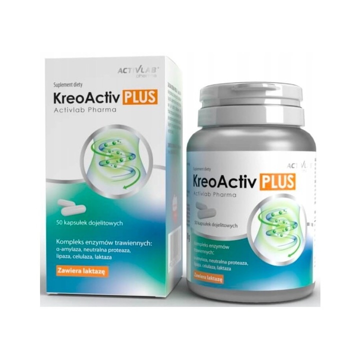 Supliment Alimentar, Activlab Pharma, KreoActiv PLUS, 50 Capsule