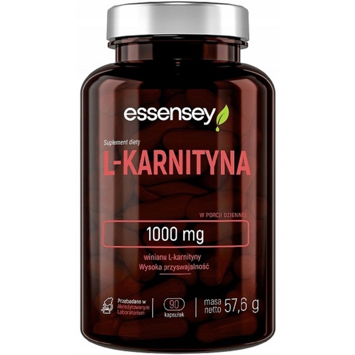 Supliment alimentar, Essensey, L-Karnityna, 90 capsule