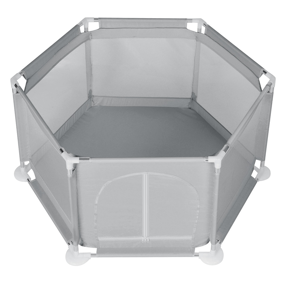 Járóka gyerekeknek, bioby, szürke - eMAG.hu