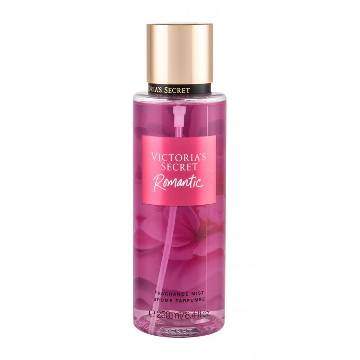 Spray De Corp Victoria’s Secret Romantic Parfumat, Flori de Trandafir, Hidratant si Catifelant, 250ml