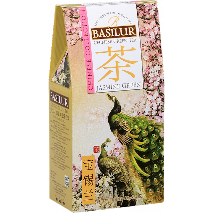 Ceai verde chinezesc cu petale de iasomie "Chinese collection" refill, 100gr, Basilur Tea