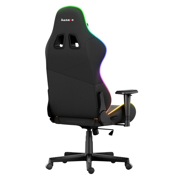 Гейминг стол Huzaro - Force 6.2 RGB MESH, черен