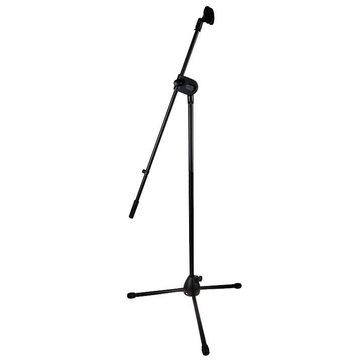 Stativ profesional pentru microfon IdeallStore®, Sound Heat, metalic, 160 cm, negru