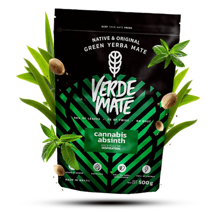Ceai Yerba Mate, Verde Mate, Fara fum, 500g