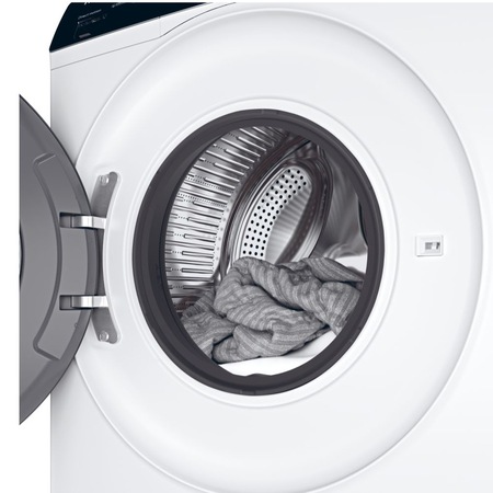 Masina de spalat rufe Haier HW80-B14939-S, 8 kg, 1400 rpm, Motor Direct Motion, Refresh, ABT, Steam, Clasa A, Alb