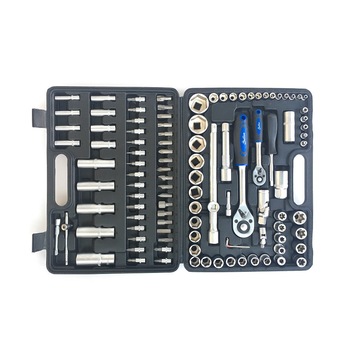 Trusa chei tubulare Solleo 108 piese CR-V Trusa chei tubulare Solleo 108 piese CR-V