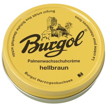 Ceara de palmier pentru incaltaminte Burgol, cafeniu, 100ml Ceara de palmier pentru incaltaminte Burgol, cafeniu, 100ml