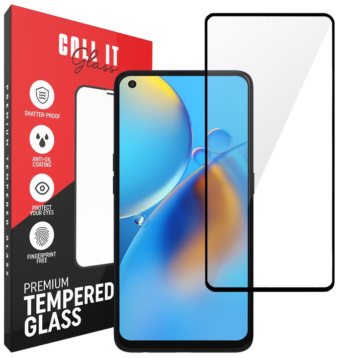 Call It Glass™ védőfólia Oppo F19-ekhez a Premium Ultra Transparent Glass üvegből