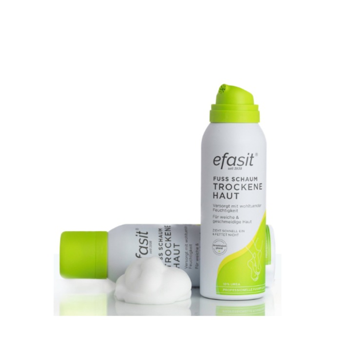 Spuma pentru picioare, piele uscata Efasit, 125 ml